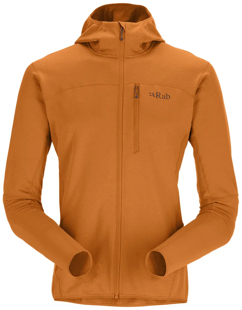 Rab Mens Ascendor Hoody Marmalade